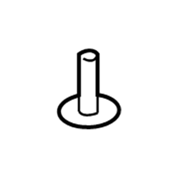 Dodge 6507167AA Bumper Cover Screw