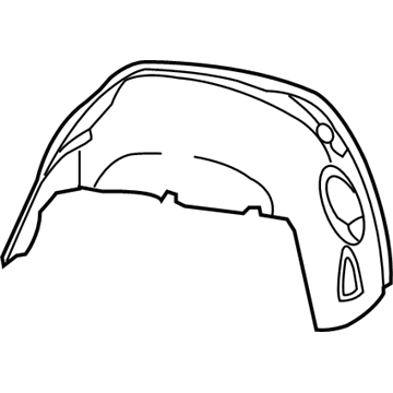 Jeep Wheelhouse - 55396467AB