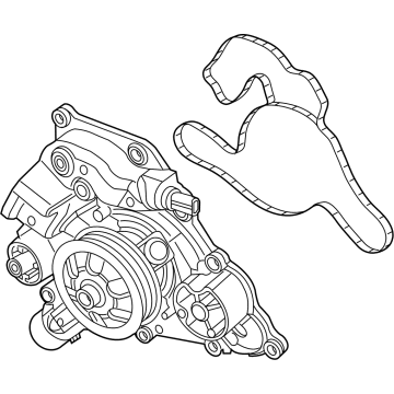Jeep 68346915AA Water Pump Assembly