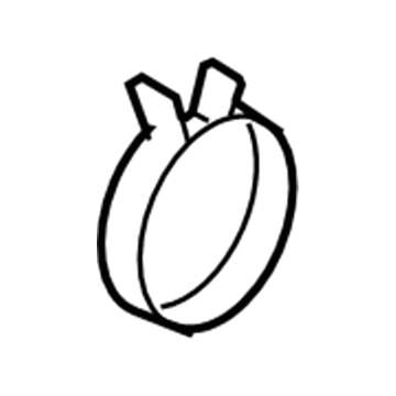 Jeep 55037660AA Upper Hose Clamp