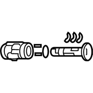 Chrysler 5139207AA Ignition Lock Cylinder