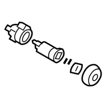 Chrysler 5139099AA Lock Cylinder