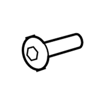 Chrysler 6511246AA Striker Screw
