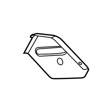 Mopar 52122417AD Heat Shield, Driver Side