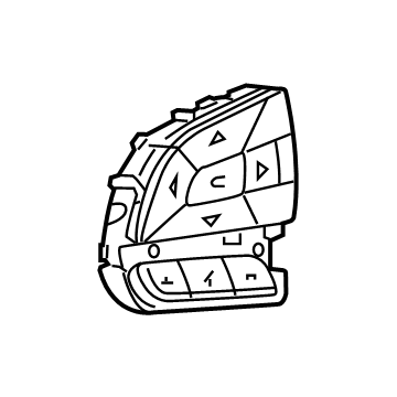 Dodge 68321891AA Radio Switch