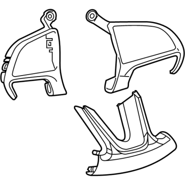 Dodge 6VC76WA9AA Bezel