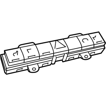 Jeep 4602564AK Hazard Switch