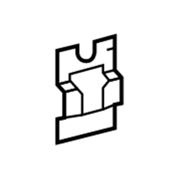 Dodge 5119638AA Front Crossmember Center Bracket