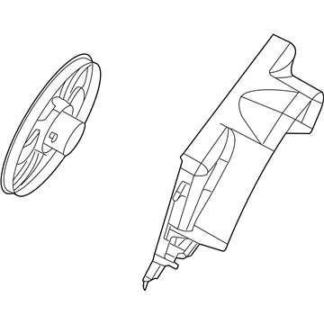 Dodge 68003974AB Fan Assembly