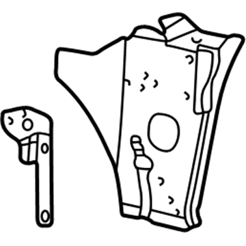 Chrysler 4696346AH Cowl Side Panel