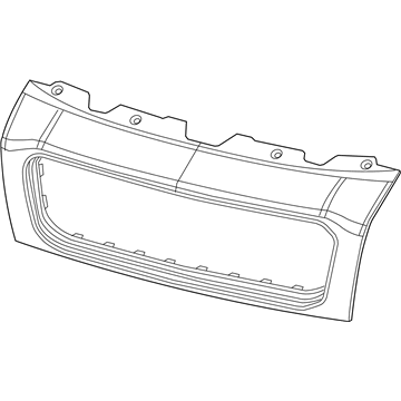 Ram 6RD01SZ0AB Upper Grille