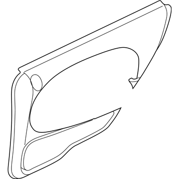 Dodge PW261L5DB Door Trim Panel