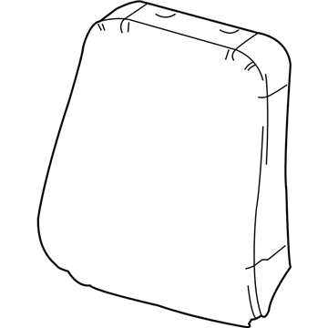 Chrysler 5142305AA Seat Back Pad