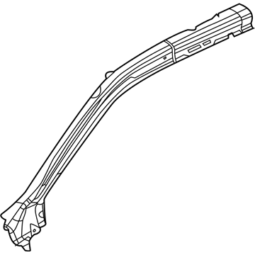 Jeep 68243890AC Windshield Pillar