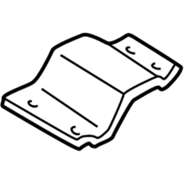 Dodge 55364176AA Shield-Heat