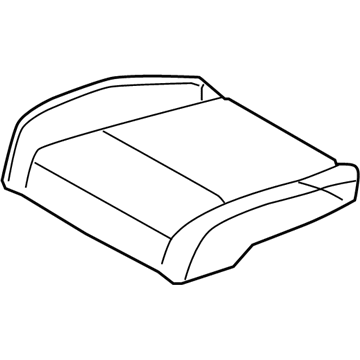 Dodge 68096229AB Seat Cushion Pad
