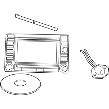 Chrysler 82208653AN Navigation System Kit