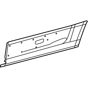 Ram 68095756AB Lower Panel