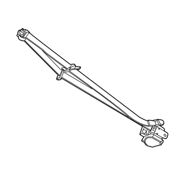 2014 Dodge Journey Seat Belt - 1SW03DX9AH