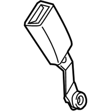 2014 Dodge Journey Seat Belt - 1RM601X9AC