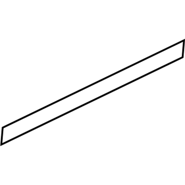 Jeep YZ51AJCAA Side Molding