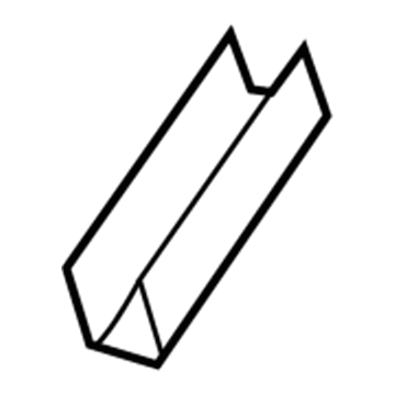 Dodge 5020386AC Lift Gate Glass Spacer