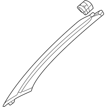 Dodge MR641707 Windshield Pillar Trim