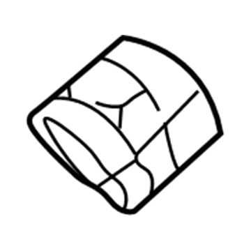 Dodge MU470013 Windshield Pillar Trim Clip