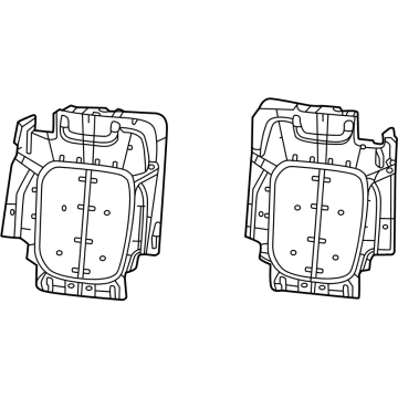 Jeep 68420483AA Seat Back Pad