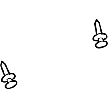 Dodge 55075139 Stone Guard Retainer