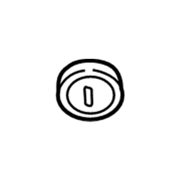 Dodge 5083915AB Lock Cylinder