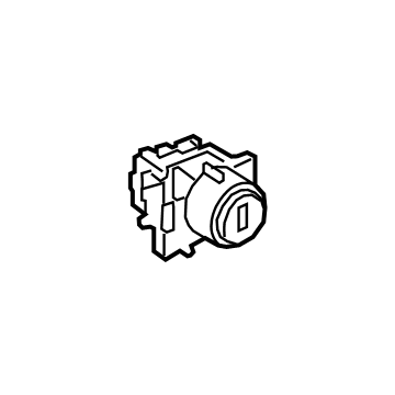 Jeep 68384449AB Lock Cylinder