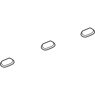 Dodge 4278662 Lift Gate Glass Spacer