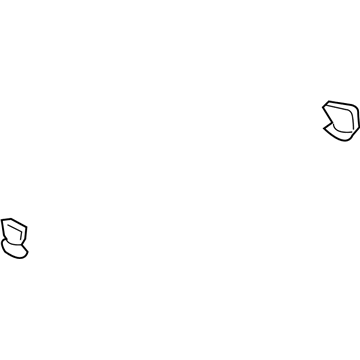 Dodge 5056231AA Lift Gate Glass Spacer