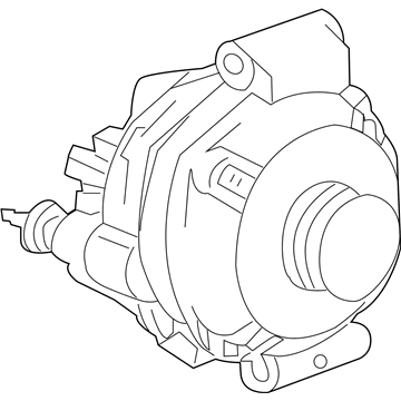 Dodge Alternator - 4896803AC