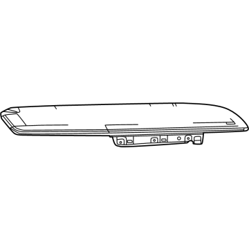 Dodge 7LN032X7AC Top Panel