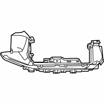 Dodge 7LN02TX7AB Radio Bezel