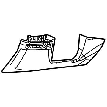 Dodge 7LN70TX7AB Knee Bolster