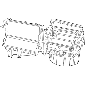 Jeep 5191801AE Blower Case