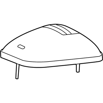 Dodge 55077559AC Roof Lamp Lens