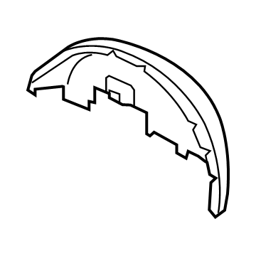 Dodge 68069138AB Inner Wheelhouse