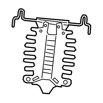 Ram 68224553AD Lumbar Support