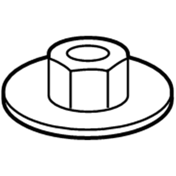 Jeep 6510462AA Module Nut