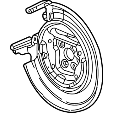 2003 Dodge Neon Brake Caliper Bracket - 5083789AA