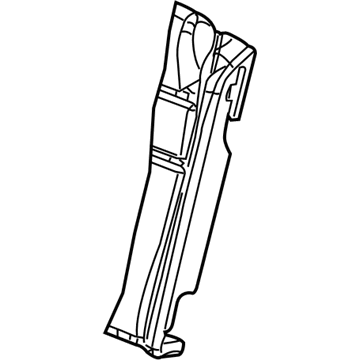 Mopar 68109967AB Seat Back Pad, Front Driver Side