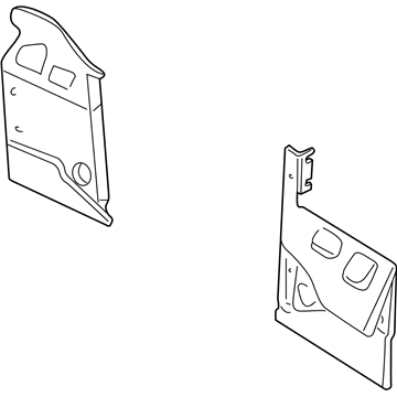 Mopar 4783350AE Side Panel, Front Lower Passenger Side Mopar 4783350AE Side Panel, Front Lower Passenger Side