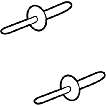 Jeep 6035201 Deflector Rivet