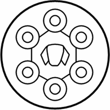 Dodge Dakota Wheel Cover - 52021948AA