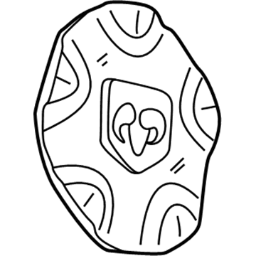 Dodge Ram 1500 Wheel Cover - 52013653AA