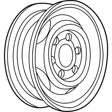 2003 Dodge Durango Spare Wheel - 52021865AA